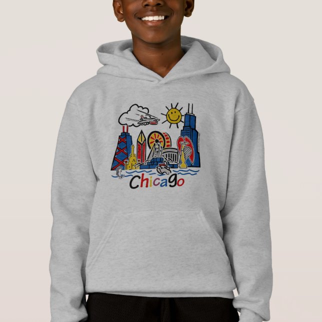 Chicago Kids Cute Skyline (Devant)