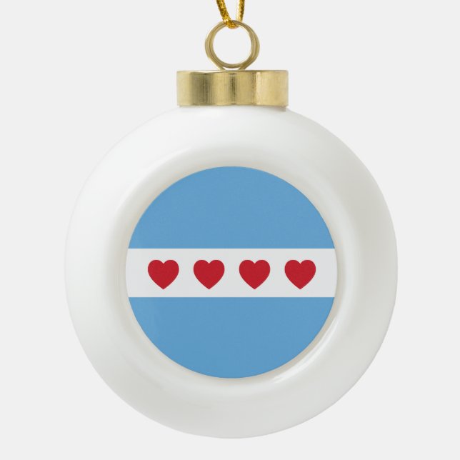 Chicago Love | Ornement | Noël (Devant)
