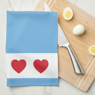 Chicago Love Serviette de cuisine