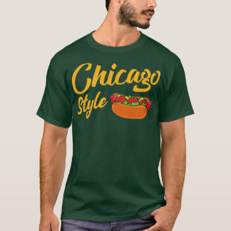 chicago style hot dog TShirt