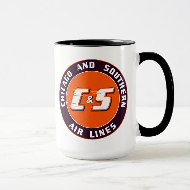 Chicago vintage et tasse du sud de lignes (Droite)