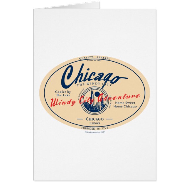 Chicago Windy City (Devant)