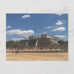 Chichen Itza Temple des Guerriers Carte postale
