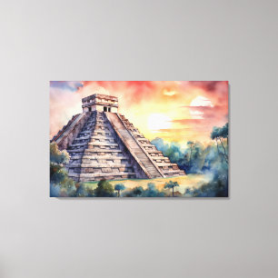 Chichen Itza, toile étirée