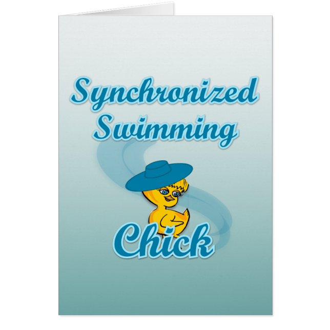 Chick de natation synchronisée #3 (Devant)