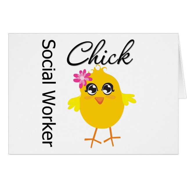 Chick de travailleur social (Devant horizontal)