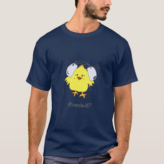 Chick en T-shirt stéréo (Devant)
