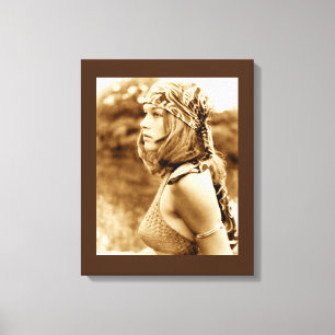 Chick Hippie 1971 - Impression artistique