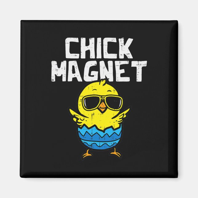 Chick Magnet Lunettes de soleil Oeuf mignonne Pâqu (Devant)