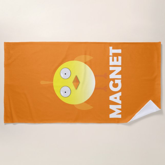 Chick Magnet - Serviette de plage (Devant)