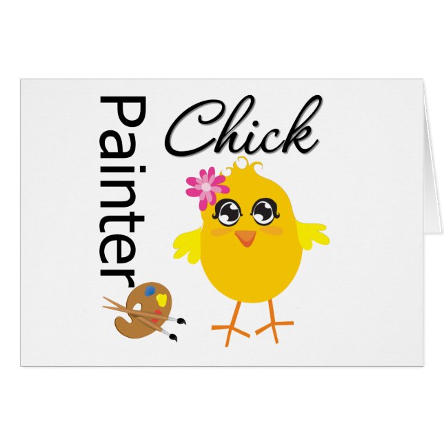 Chick peintre (Devant horizontal)