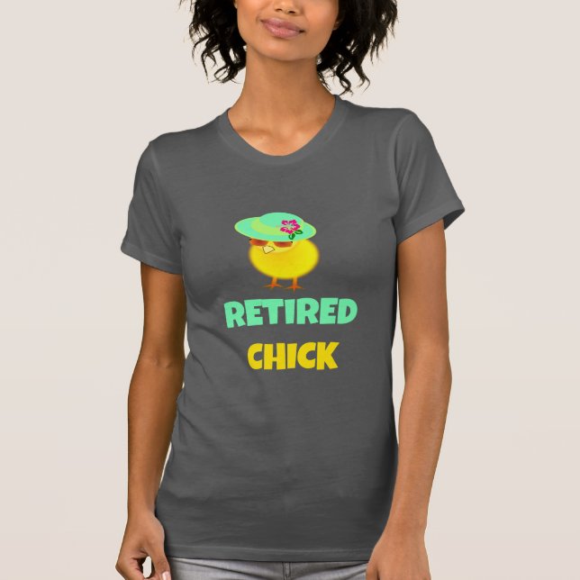 Chick retraité, oh si mignon, T-shirt (Devant)