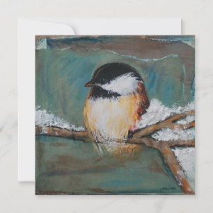 Chickadee hivernal doux