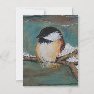 Chickadee hivernal doux