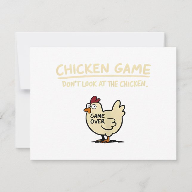 Chicken Game Don't Look At The Chicken Funny Chick (Devant)