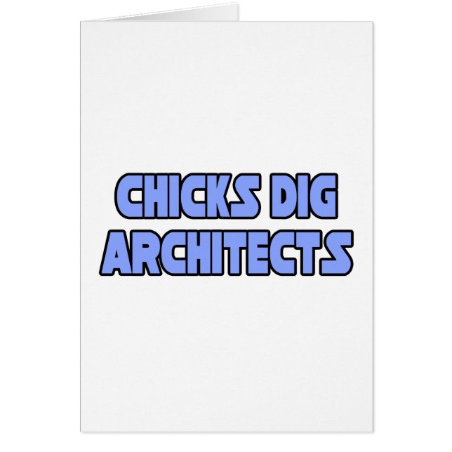 Chicks Dig Architects (Devant)