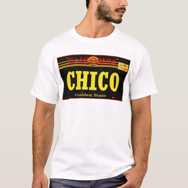 Chico, Ca — T-shirt (Devant)