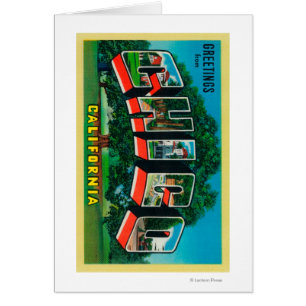 Chico, Californie - Scènes de grandes lettres