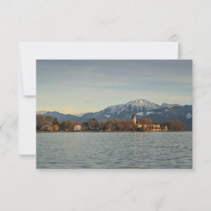 Chiemsee Allemagne Carte photo paysager