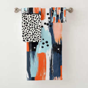 Chien Abstrait moderne Dalmatien Motif Abstrait