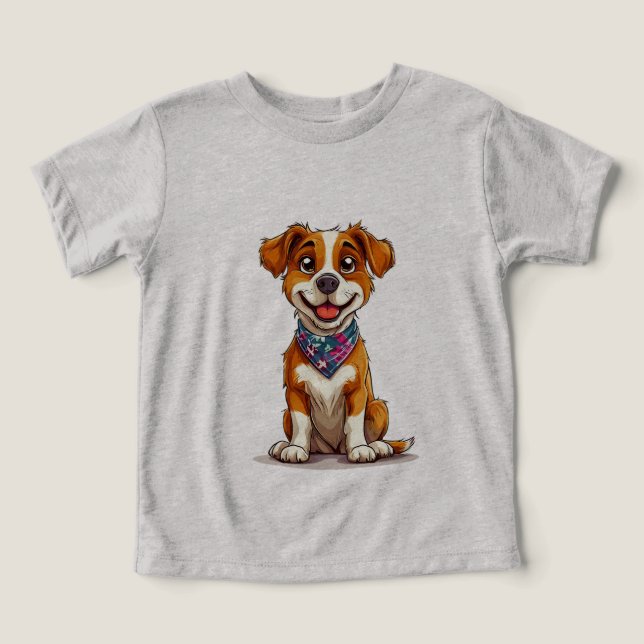 Chien adorable de style cartoon (Design Recto)