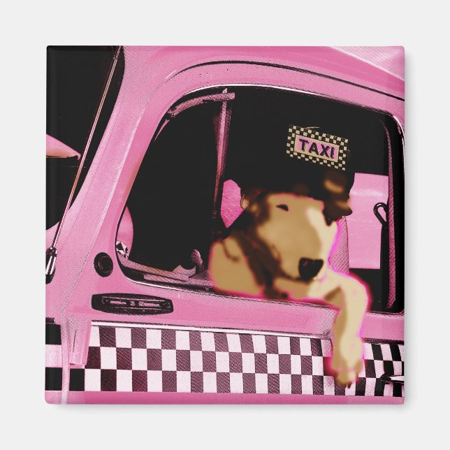 chien aimant "pop art" (Devant)