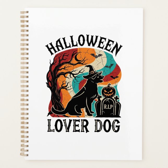 Chien amateur d'Halloween Chapeau de sorcière Citr (Devant)