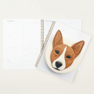 Chien Basenji Inspiré 3D
