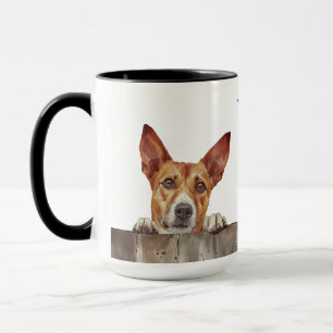 Chien Basenji Mug