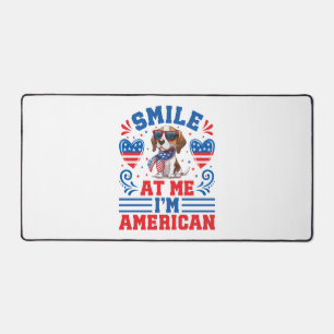 Chien Beagle patriotique pour 4 juillet