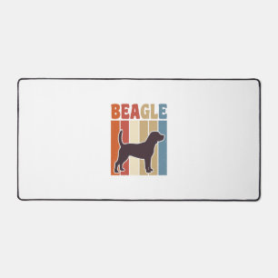 Chien Beagle Vintage Dessin Vectoriel à Rayures Ré