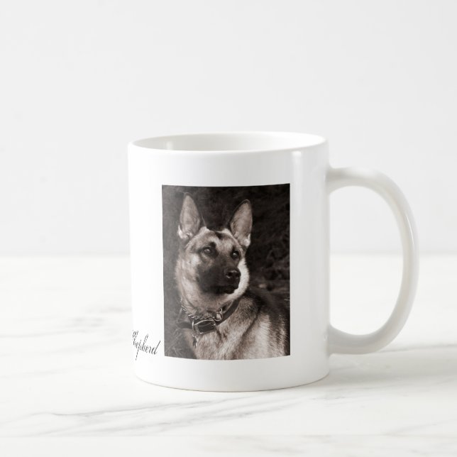 Chien berger allemand Mug (Droite)