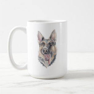 Chien berger allemand Mug 15 oz