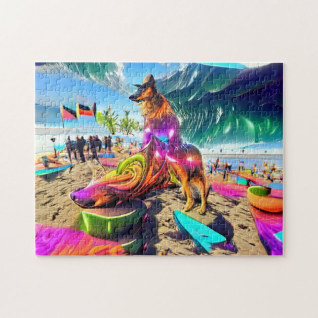Chien berger allemand Puzzle Puzzle (Horizontal)