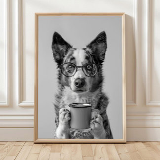 Chien Bouvier Australien Café Impression : Décorat