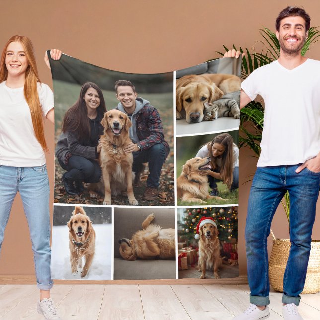 Chien Chat photo polaire couverture photo Collage  (Créateur téléchargé)