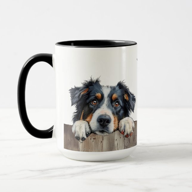 Chien-chien australien Mug (Gauche)