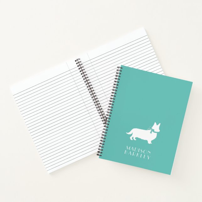 Chien chiot de Corgi Pembroke Carnet gallois (Intérieur)