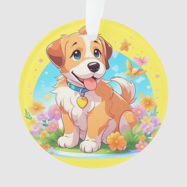 Chien chiot mignon (devant)