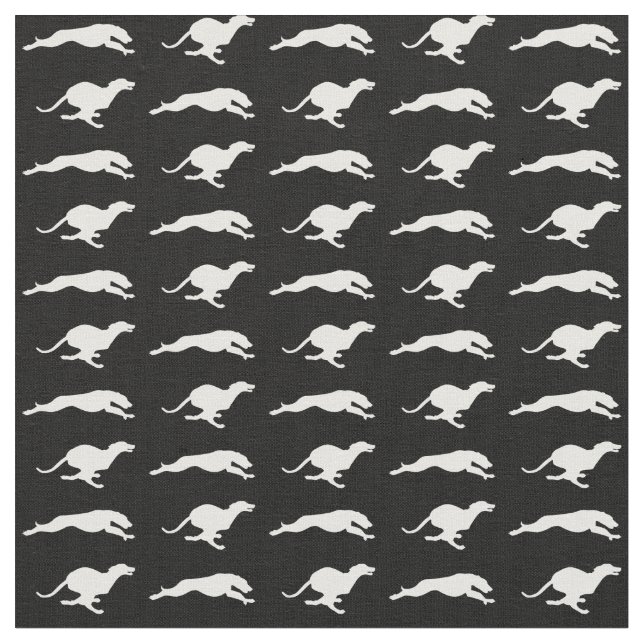 Chien courant au tissu de nuit (Fermer)