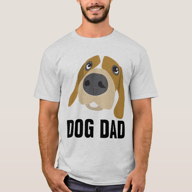 CHIEN DAD Beagle T-Shirts Tee - shirts (Devant)
