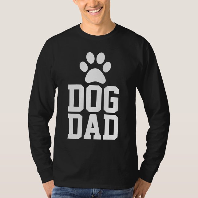 CHIEN DAD, T-SHIRTS EMPREINTES DE PATTES (Devant)