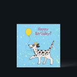 Chien dalmate souhaite un joyeux anniversaire<br><div class="desc">Dalmatie spoty doggy vous souhaite un joyeux anniversaire</div>