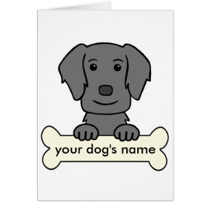 Chien d'arrêt Plat-Enduit personnalisé