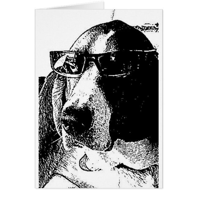 Chien de basset vraiment frais (Devant)