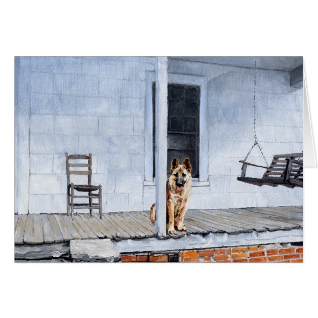 Chien de berger allemand (Devant horizontal)