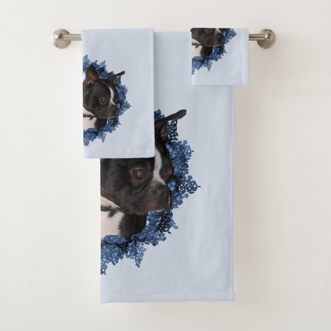 Chien de Boston Terrier  (En situation)