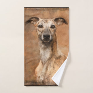 Chien de Brindle Whippet