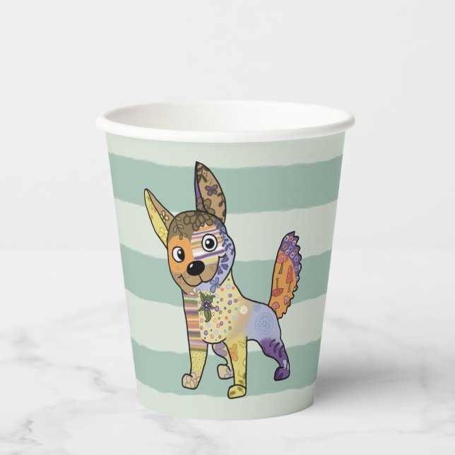 chien de Bunter,   Gobelet (Recto)