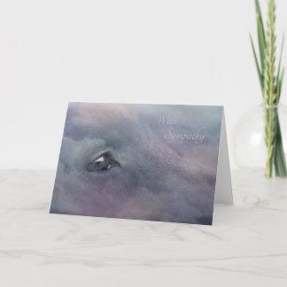 Chien de carte de sympathie